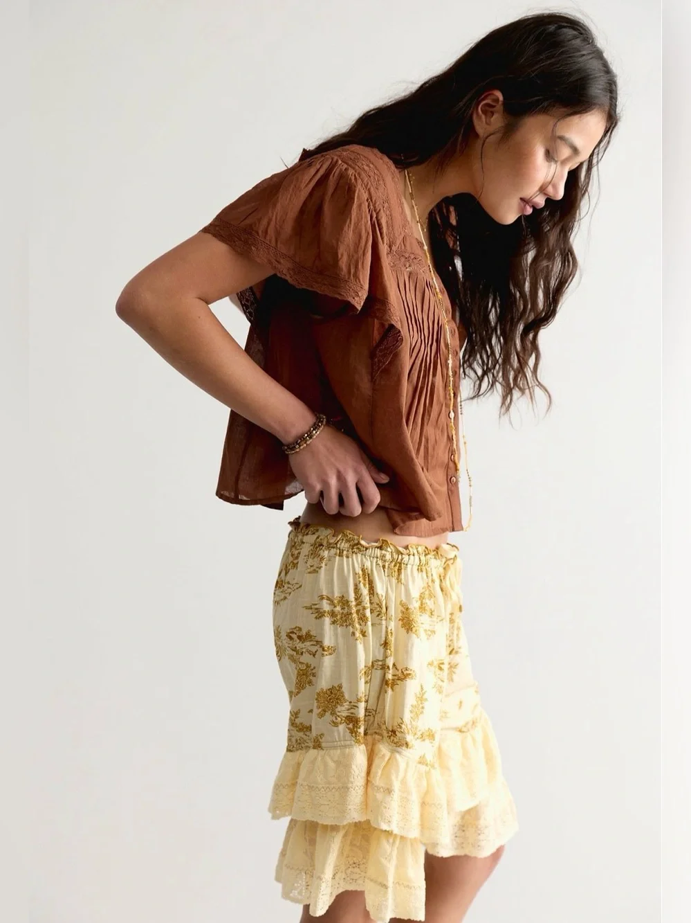 Free People Darling Days Bloomers - Yellow